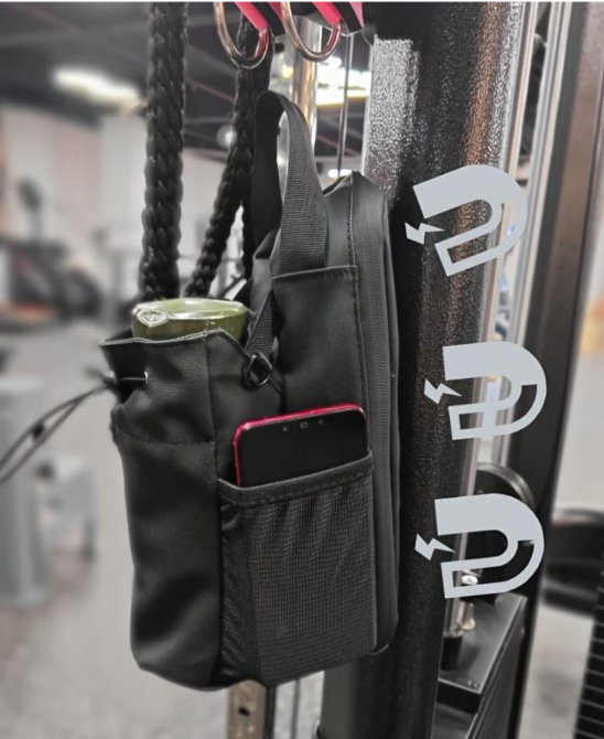 Bolso Cruzado Magnetico Para Gimnasio