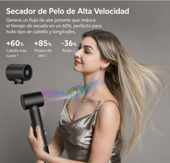 CEPILLO SECADOR IONICO 5 EN 1 Y ESTUCHE