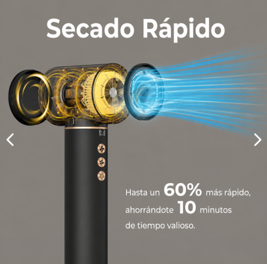 CEPILLO SECADOR IONICO 5 EN 1 Y ESTUCHE